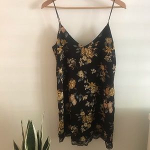 Forever 21 floral slip dress